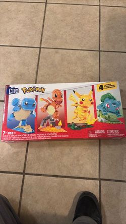 Build & Show Pikachu & Kanto Partner Pokemon Set HJP96