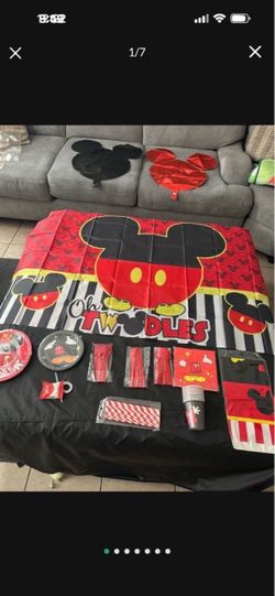 Mickey Mouse party supplies