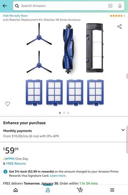 eufy RoboVac Replacement Kit, RoboVac X8 Series Accessory