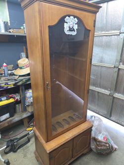 Wooden gun Case with Lock