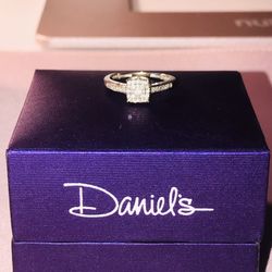 Engagement Ring- 10k White Gold -MUST GO TODAY!!