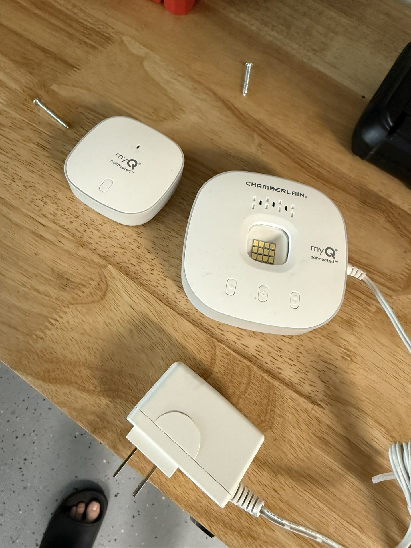 My Q Garage Hub + My Q sensor