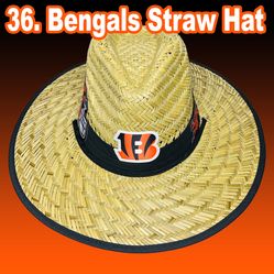 Cincinnati Bengals Straw hats great gift 🎁 order now  (I also have other Teams)