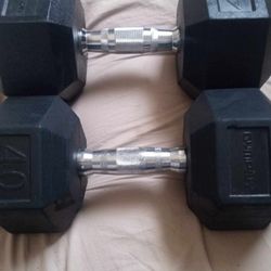 Dumbbells 40 Lb Weight The Set