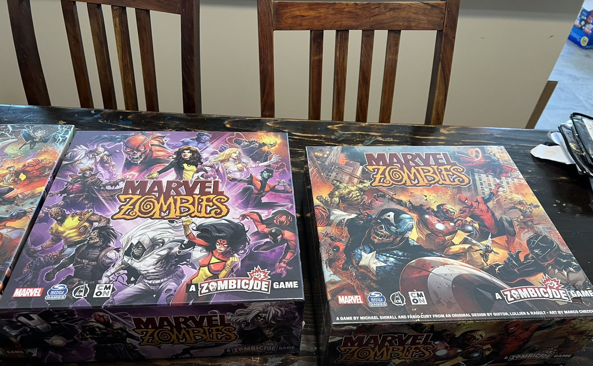 Marvel Zombies Board Game Collection