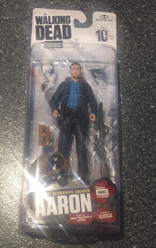 Aaron inch action figure, McFarlane Toys, AMC The Walking Dead