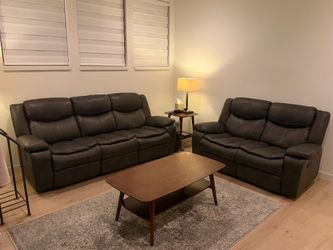 Couch and loveseat