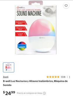 Night light and wireless apeaker Sound machine