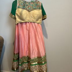 Indian Dress Bridal/Gown/Dress Silk - Excellent Condition