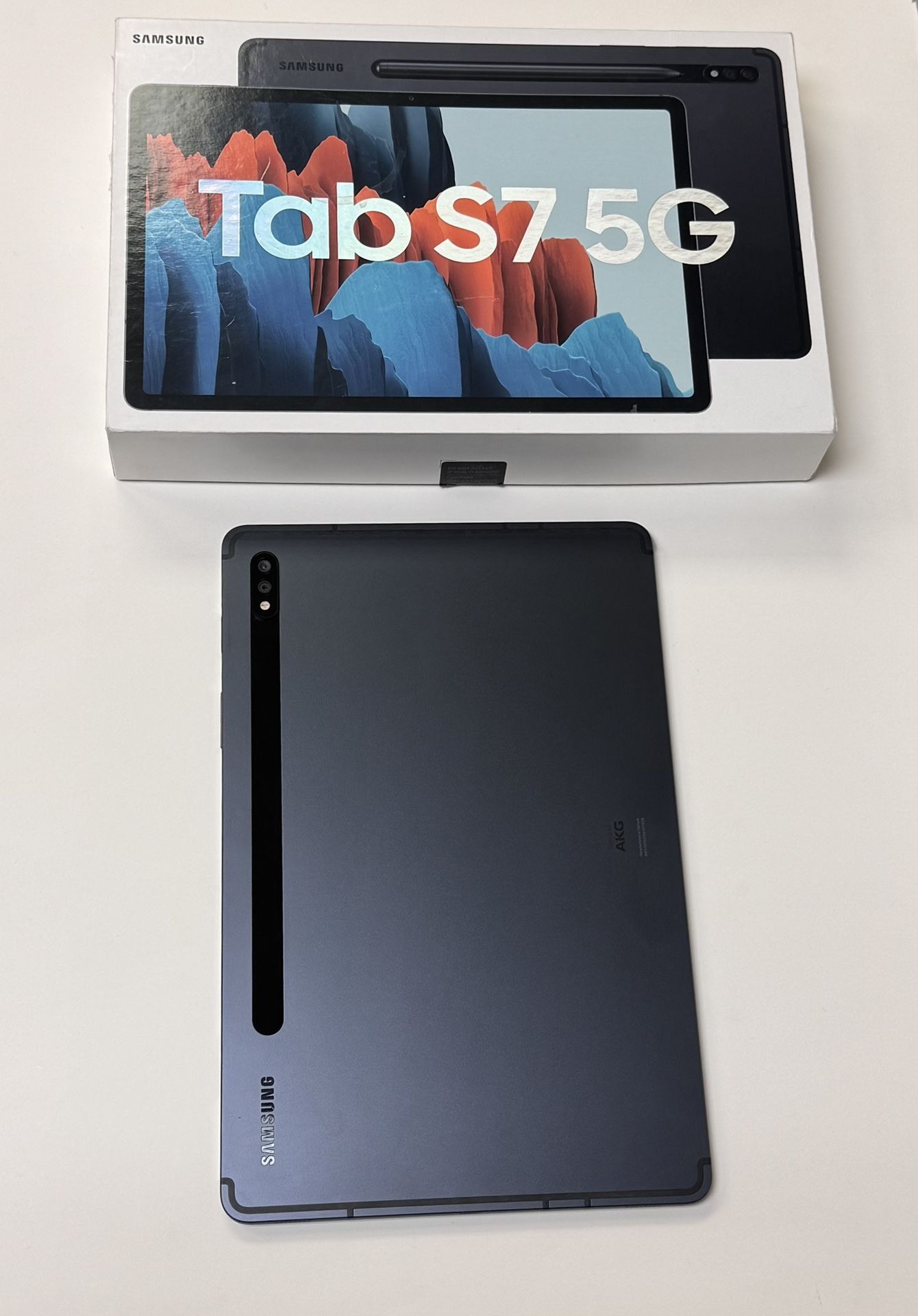 Like New Samsung Galaxy Tab S7 5G T878U 11" 128GB Wi-Fi + Cellular Unlocked Verizon T-Mobile ED