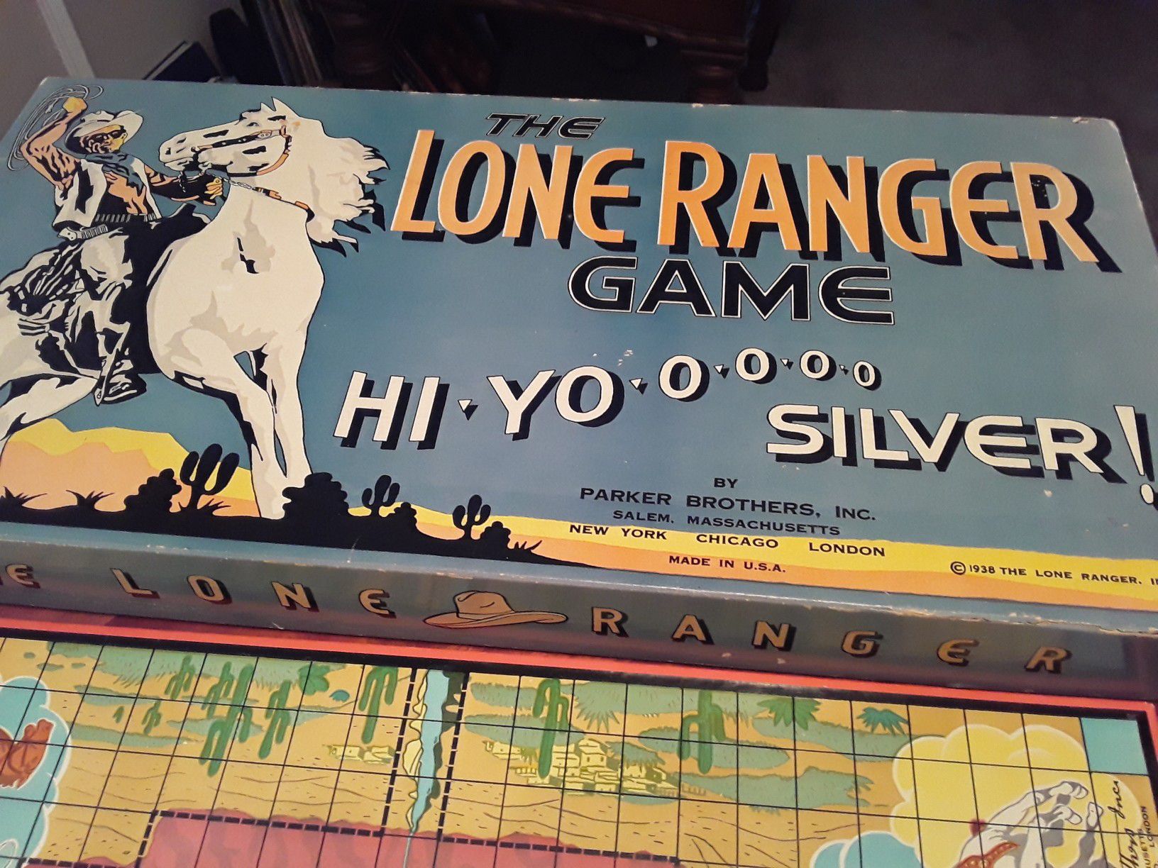 1938 Lone Ranger board game complete