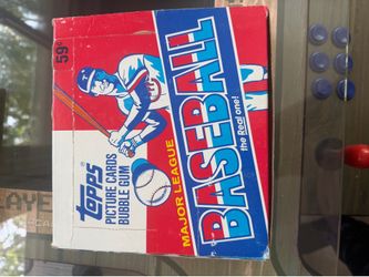 🔥 1985 Topps Baseball Wax Box
