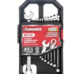 BITE Metric Combination Wrench Set (10-Piece)
