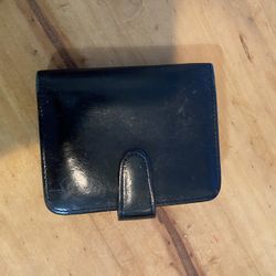 Black vintage coach wallet
