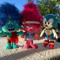 Trolls Dolls Sonic