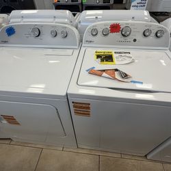 Whirlpool Top Load Washer And Gas Dryer 