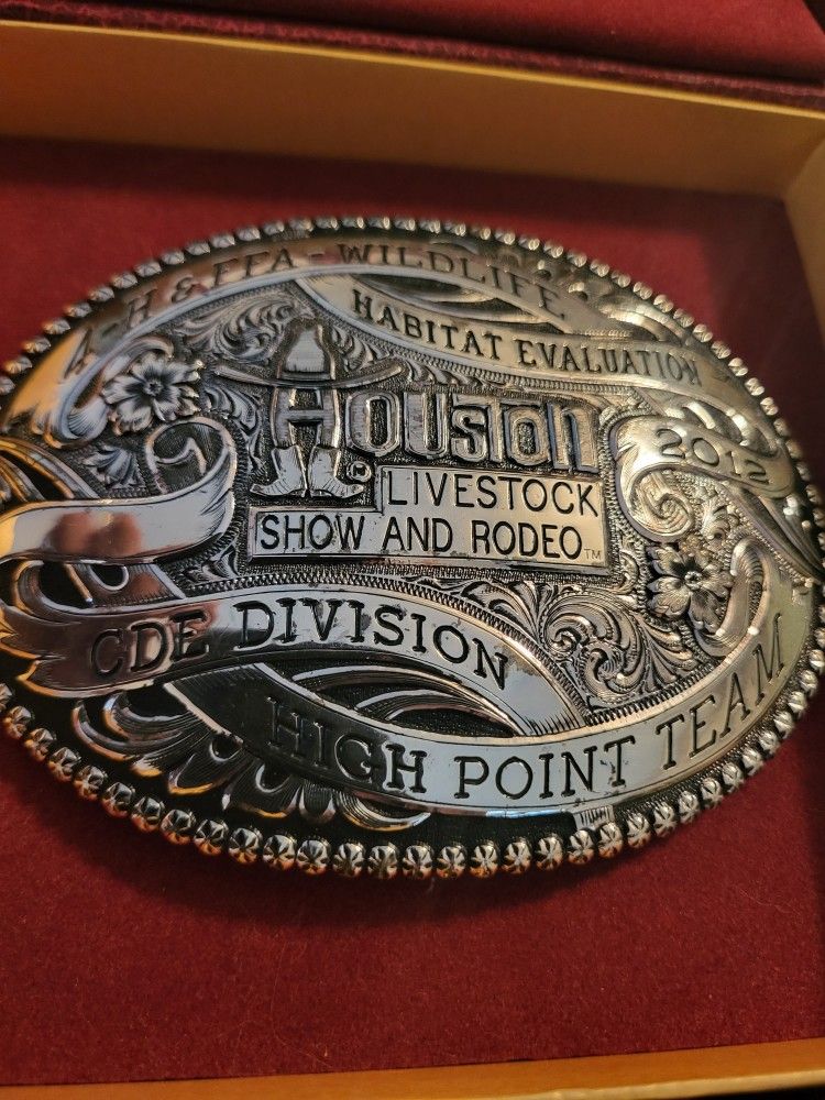 Houston Rodeo Buckle