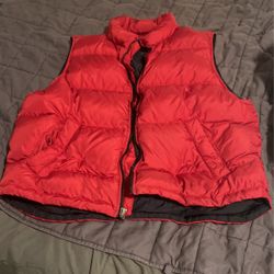 Eddie Bauer Puffer Vest As Sox XL