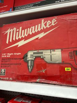 Milwaukee new 1/2" right Angle drill