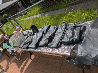 Leather Jackets, Chaps, Pants, Vests for Sale Today