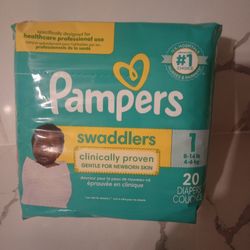 Pampers Size 1 Diapers