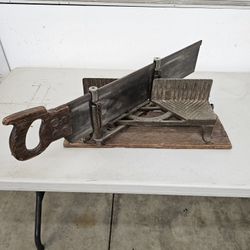 Marsh -Ayer Vintage Miter Saw.