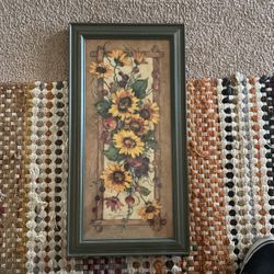 Picture Frame Sunflower