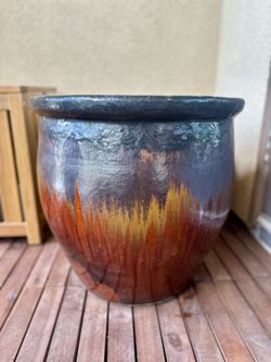 Large Ceramic Outdoor Planter