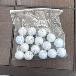 16 Callaway Diablo Golf Balls – $10