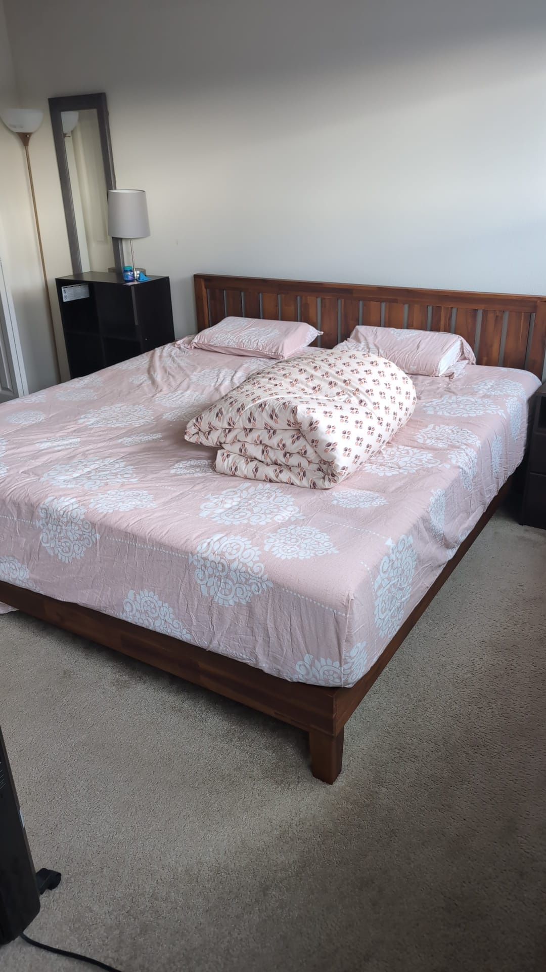 King Size Bed Frame With Matress