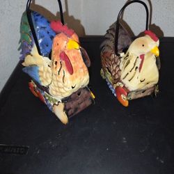 Rooster And Hen 
