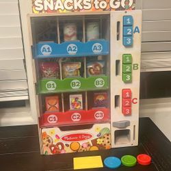 Melissa And Doug Snack To Go Vending Machine 