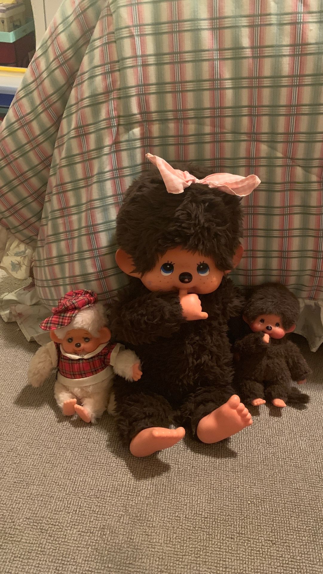 Rare Monchhichi Monkeys