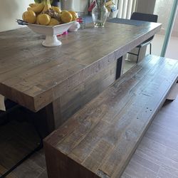 Ashley Furniture Farmhouse Table With Bench 
