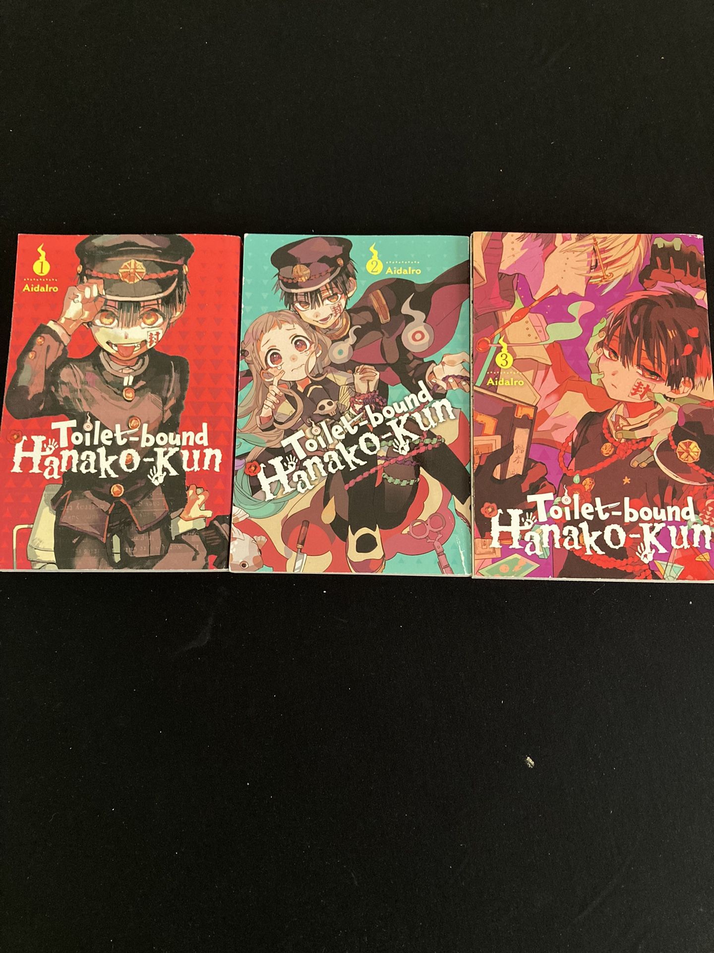 Toilet-bound Hanako-Kun Vol 1-3 Manga