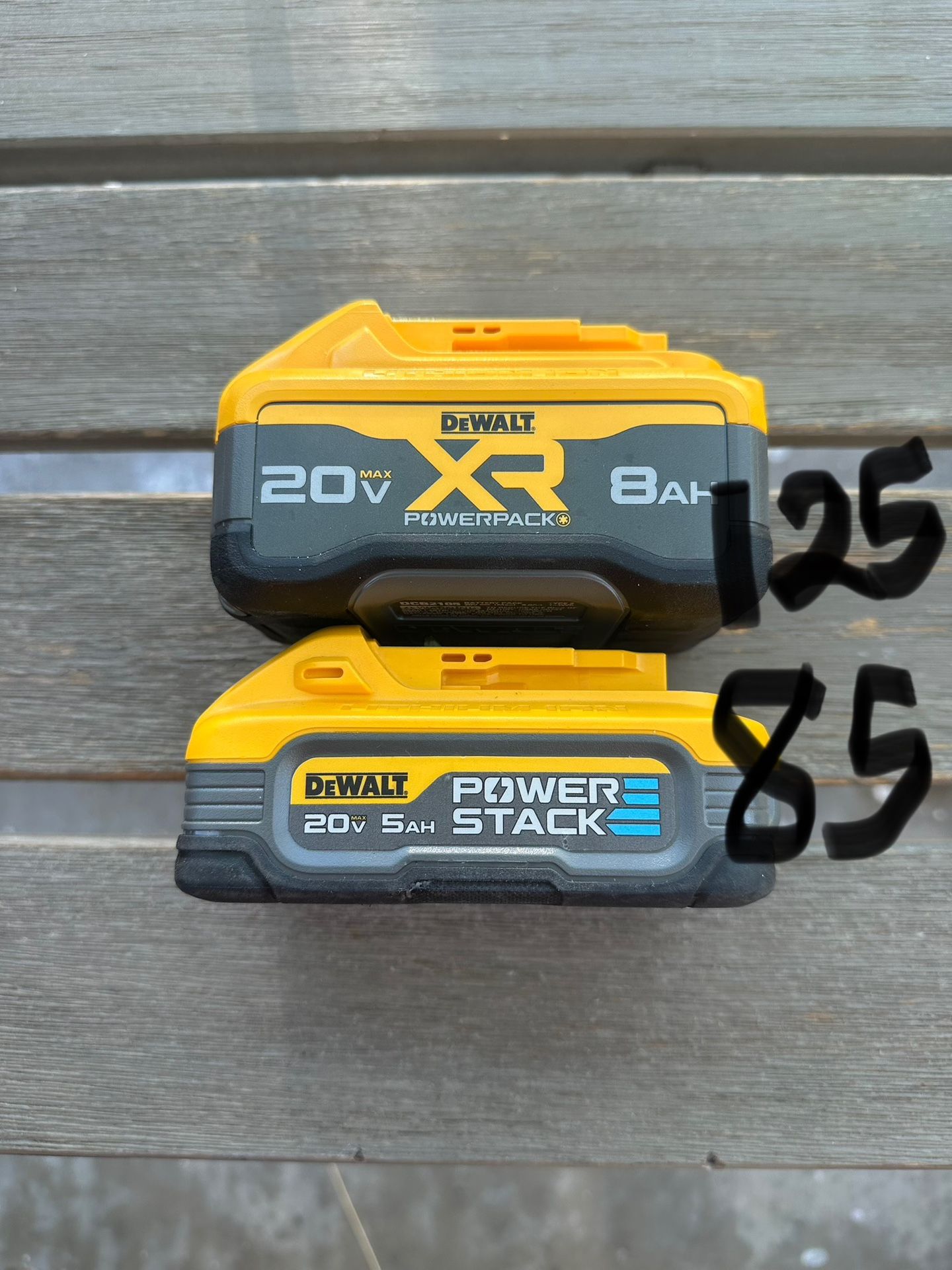 New 20v Dewalt Power Stack Battery $85 N Up