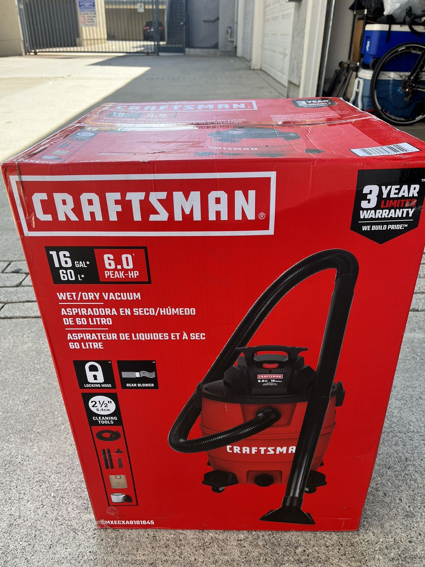 Craftsman 16 Gal. Wet/Dry Vacuum