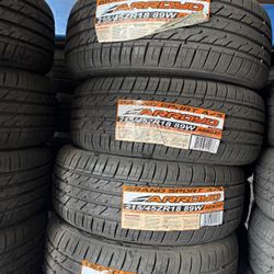 215/45/18 Vendo Un Set De Llantas Nuevas Marca Arroyo Con 50,000 Mil Millas De Garantía 