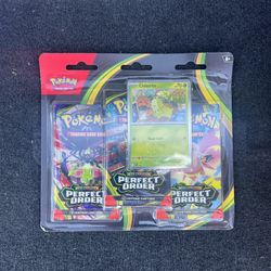 Pokemon Perfect Order 3-Pack Blister