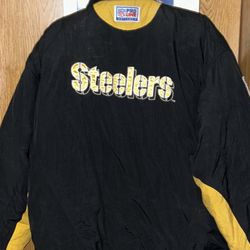 90’s Pro Line Authentic/Reebok Steelers Puffer Jacket/Coat (Vintage)