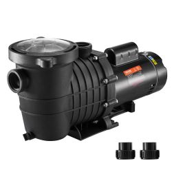 Pool Pump 1.5HP 230V, Variable Dual Speed Pumps 1100W for Above Ground Poo