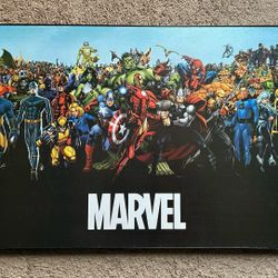 Marvel Wooden Art