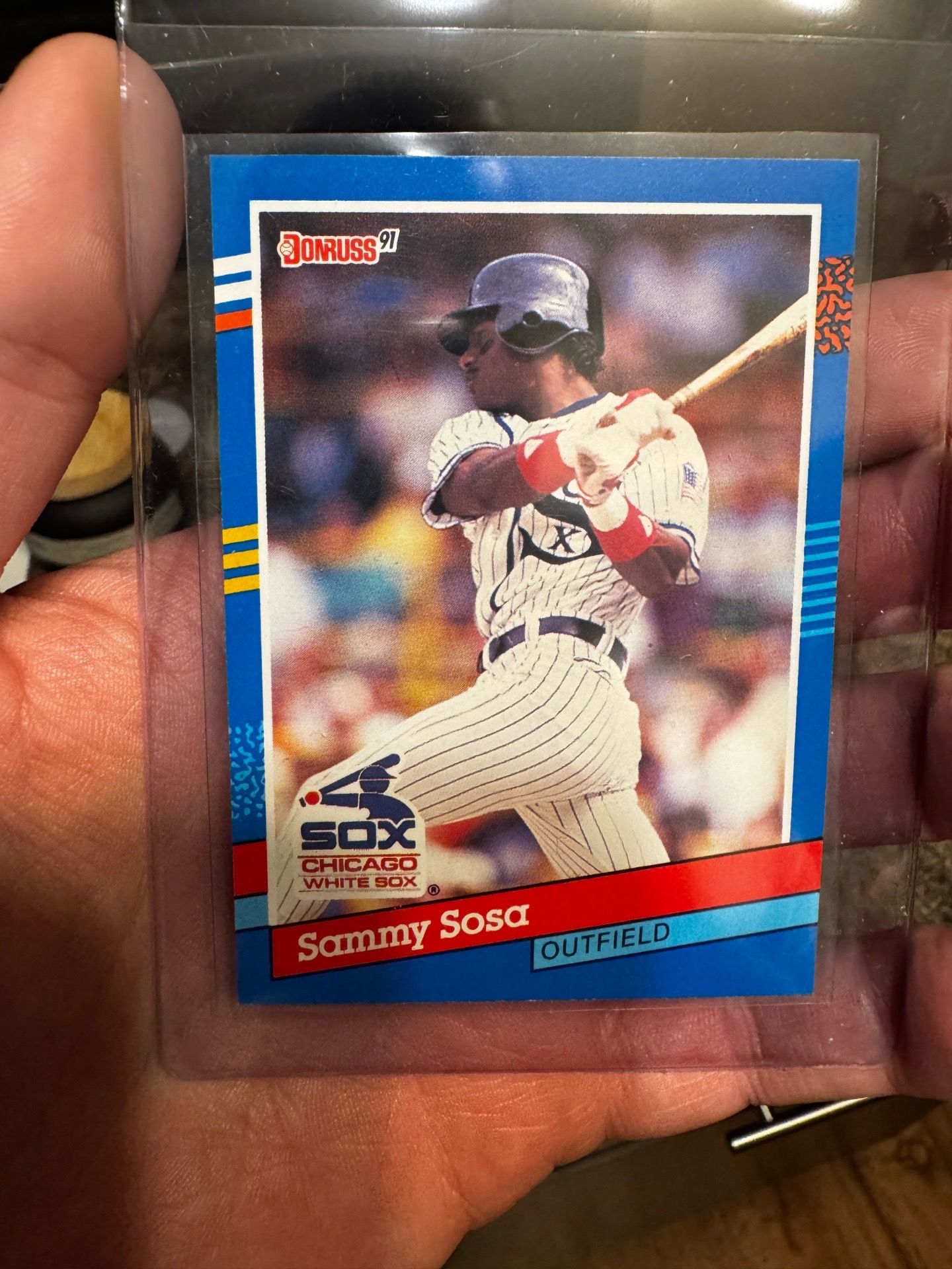 Sammy Sosa Error Card