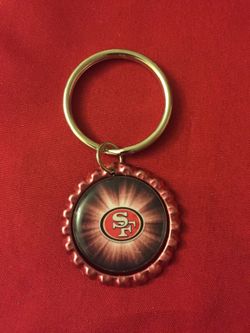 San Francisco 49ers keychain