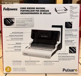 Fellowes Pulsar+ 300 Comb Binding Machine – Brand New