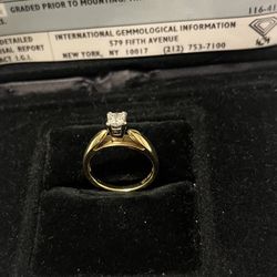 Vintage Engagement Ring Women’s 