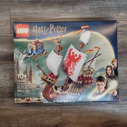 LEGO Harry Potter Triwizard Tournament: The Arrival, Harry Potter Collectible with Beauxbatons Carriage and Durmstrang Ship, (BRAND NEW FACTORY SEALED