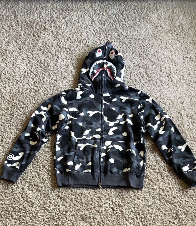 Glow in the Dark Bape hoodie