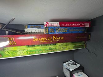 Lord of the Rings swords collection