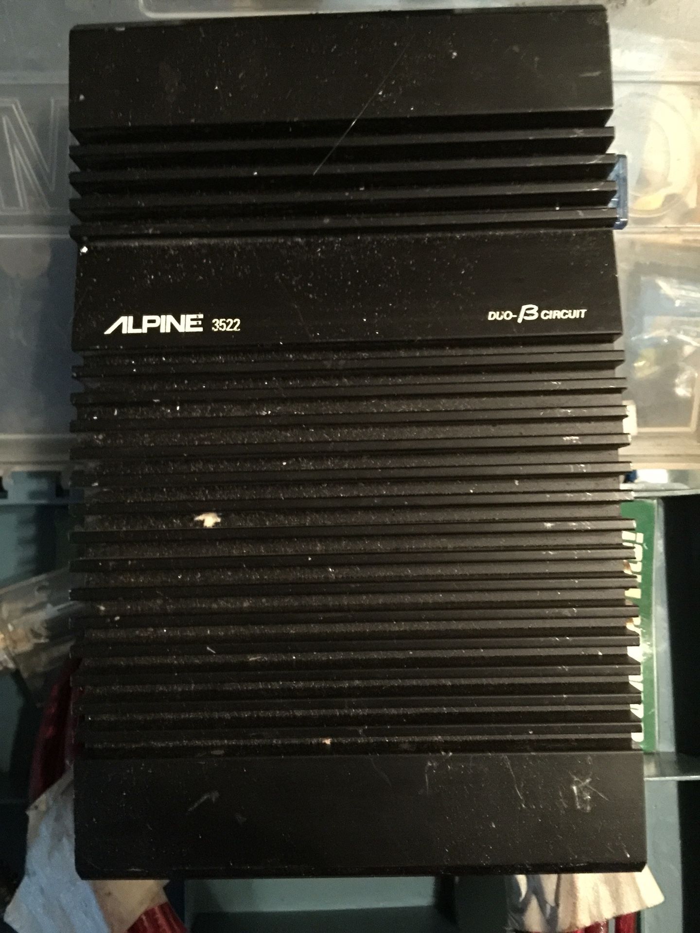 Alpine old school amp 3522